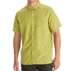 REI Mens Plaid Short Sleeve Button Up Shirt NWOT - Size Small‎